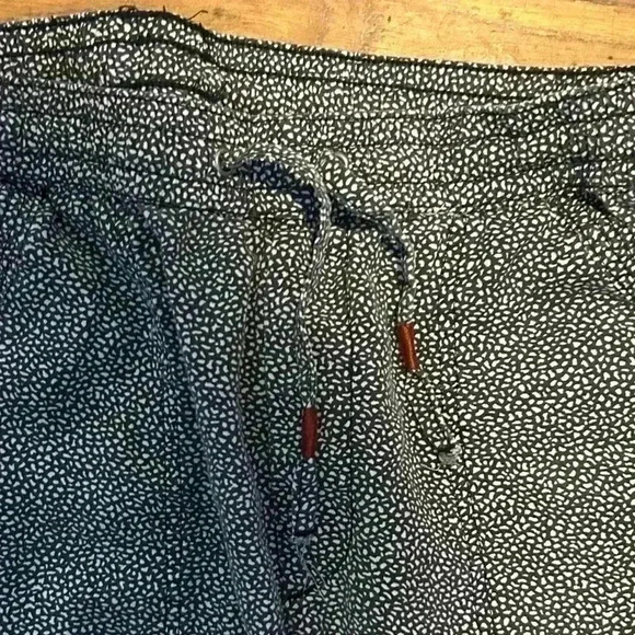 Anthropologie Black & White Small Patterned Joggerโ Casual Pants, Size Small - Picture 3 of 7